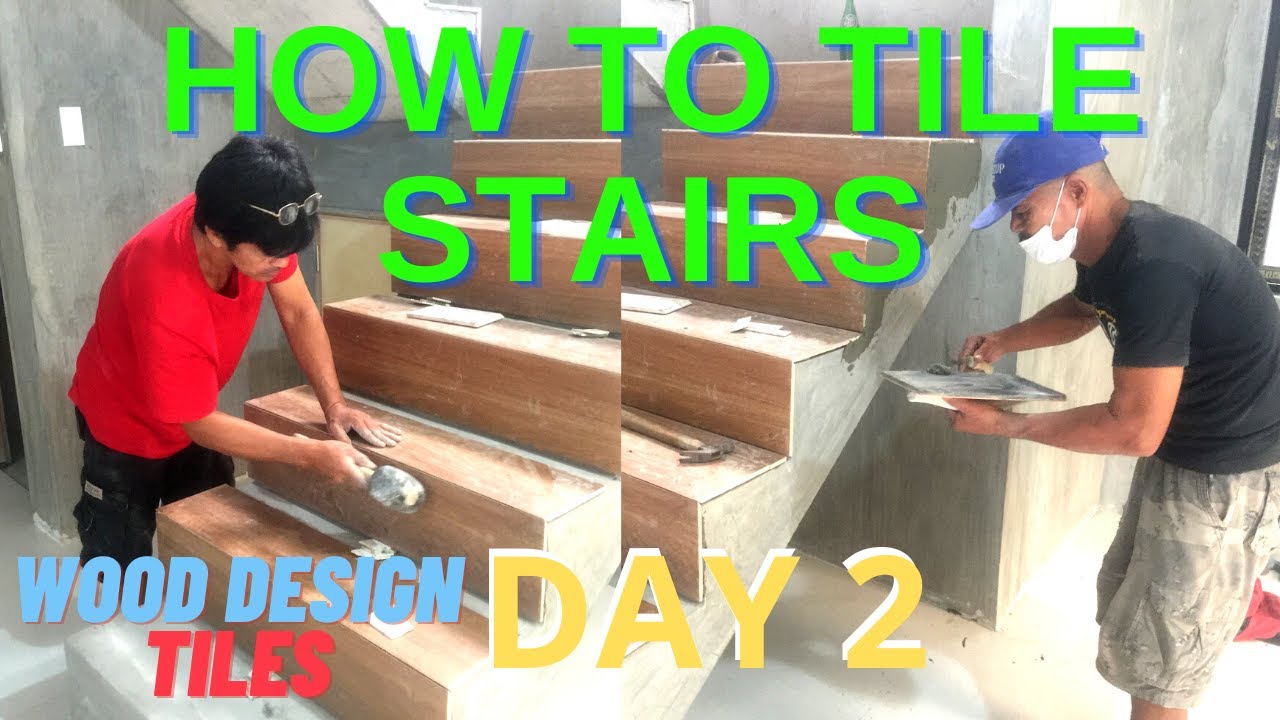 Stairs Tiles Installation | DAY 2