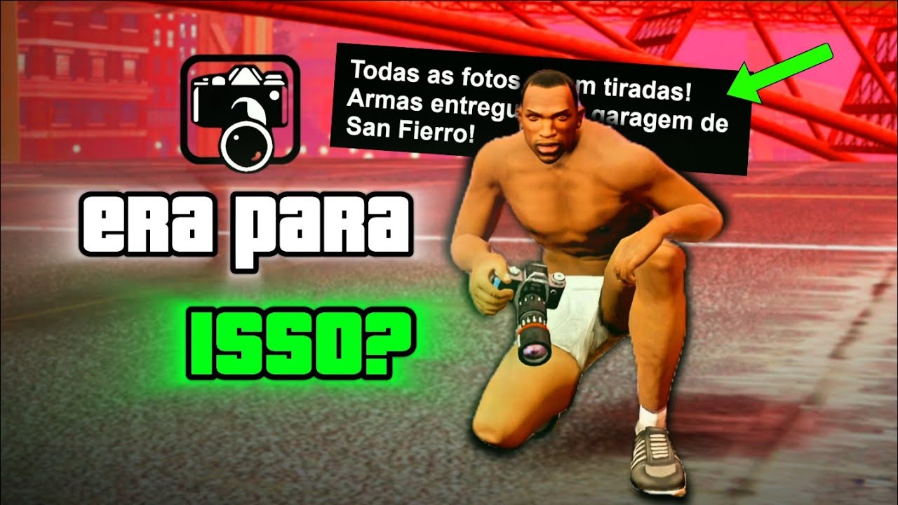 VOCÊ SABIA que a CÂMERA do GTA SAN ANDREAS Servia para ISSO??