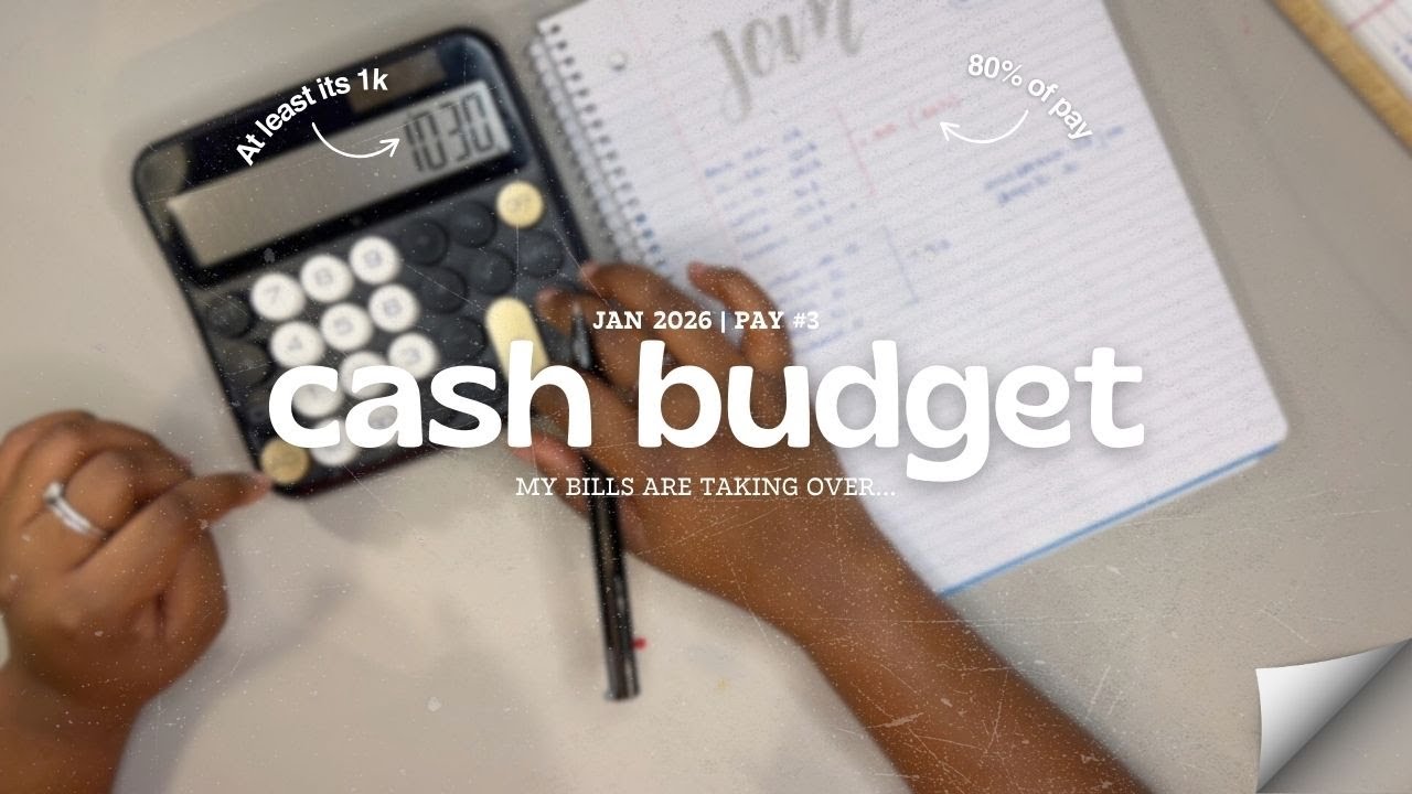 My Bills Ate 82% of My Paycheck... 💸 ouch. | January 3nd Paycheck 2026