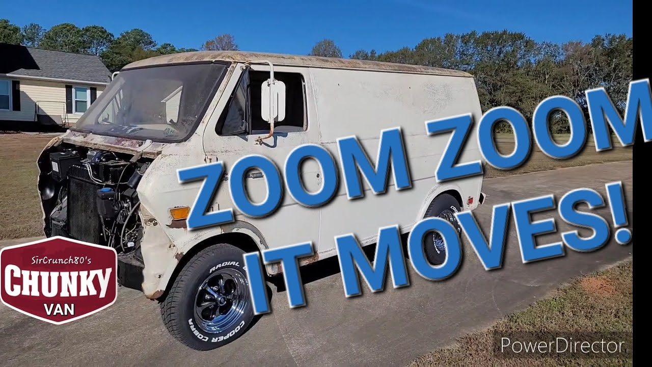 Chunky in Motion - 69 Econoline Van Moves by its Own Power for 1st Time Since 1999 - pt 47