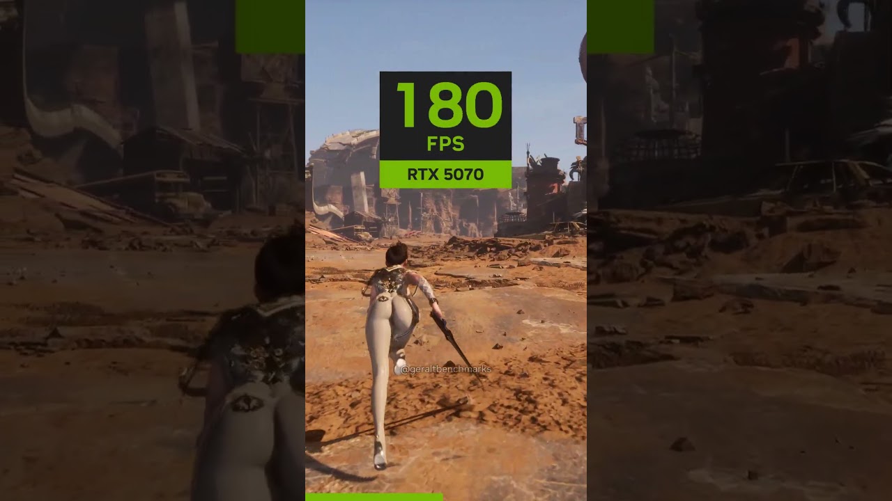 RTX 5050 vs 5060 vs 5070 on Stellar Blade!