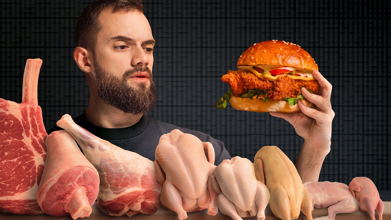 Я Приготовил БУРГЕРЫ из ВСЕХ Видов Мяса — ЗРЯ!