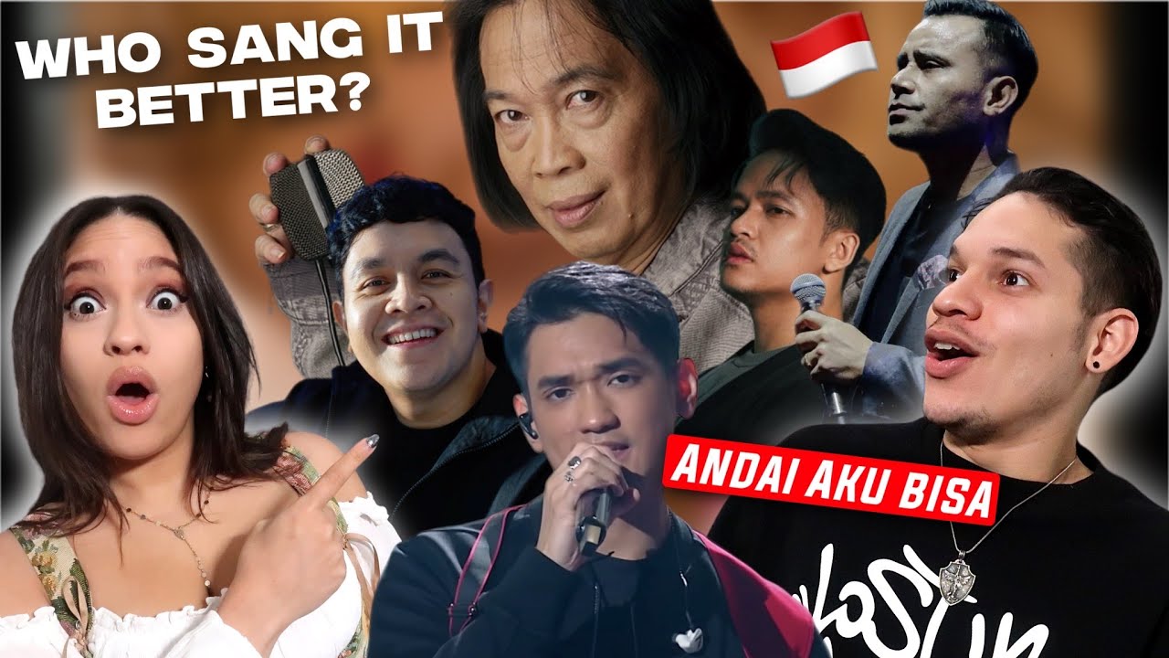 INDONESIAN SINGERS ARE NO JOKE! Latinos react to ANDAI AKU BISA cover by Indonesian Male Singers