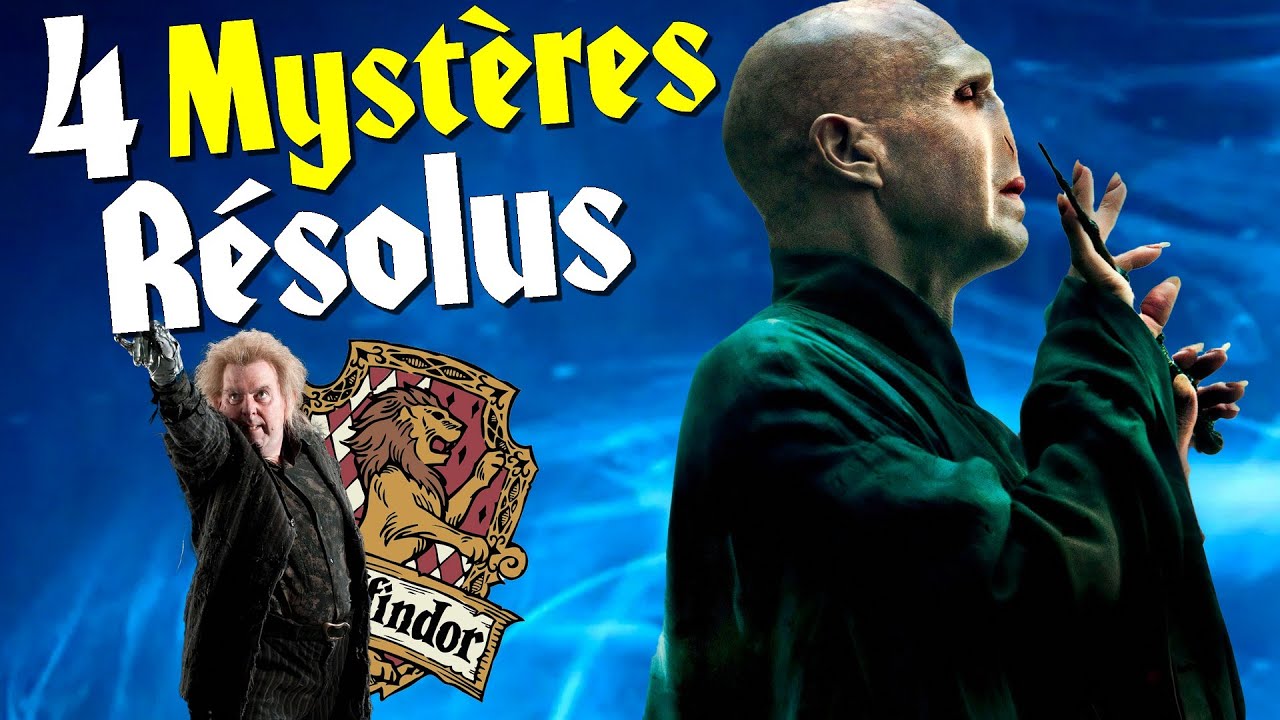 HARRY POTTER - 4 Mystères Résolus VI