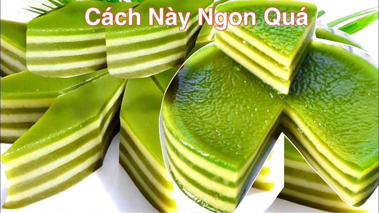 Tìm Được Cách Pha Bột BÁNH DA LỢN Ngon Đỉnh Luôn, Ăn Là Ghiền Liền- Steamed layered cake