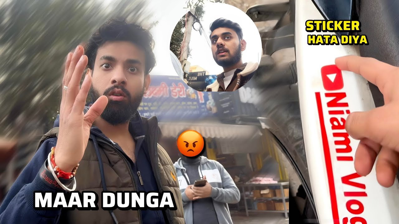 Ye nhi karna chahiye tha😡 Road Fight Gone Wrong? NEW YEAR PE KYA HOGYA