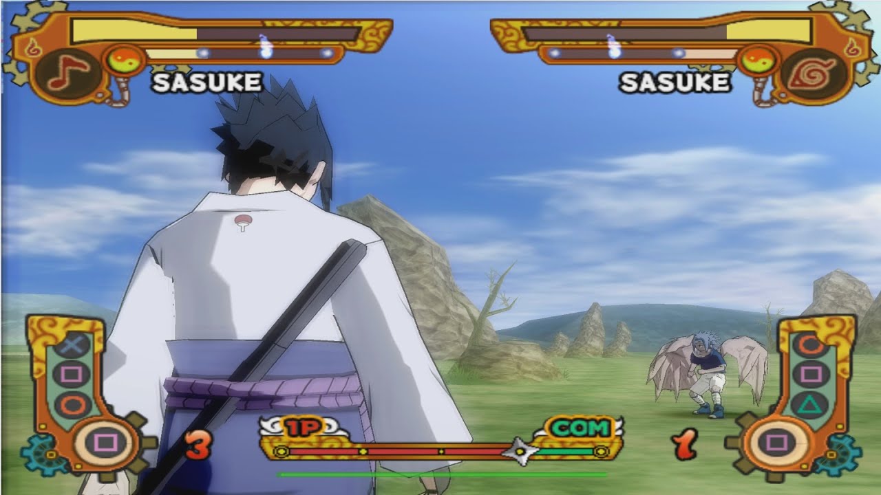 {Sasuke Vs Sasuke (Marca da Maldição 2)} Naruto Shippuden Ultimate Ninja 5