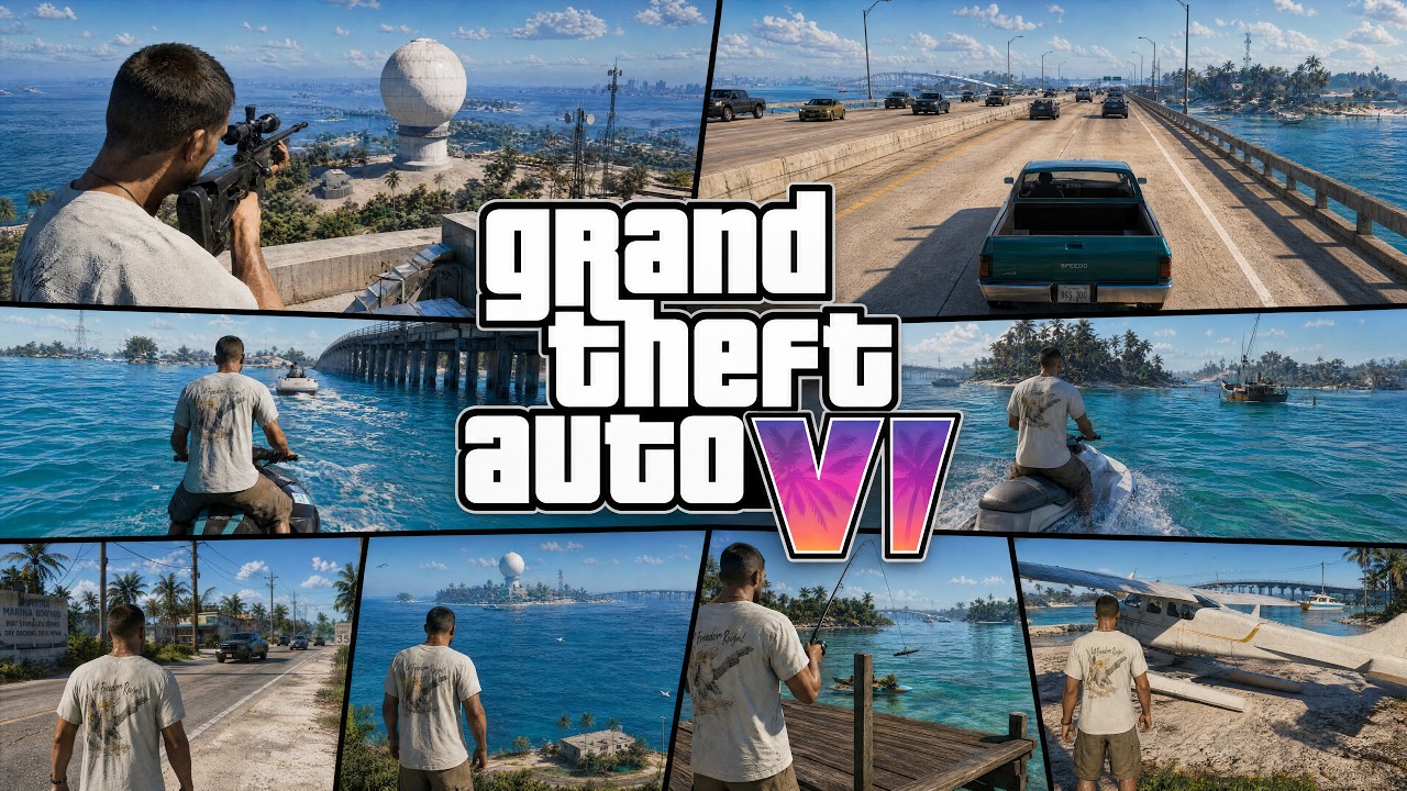 Grand Theft Auto VI: Gameplay Trailer &ndash; Exploring Leonida Keys (Concept)