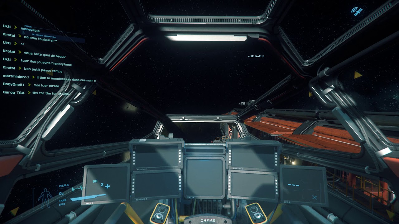 Self Destroy a Caterpillar with a NPC spawn / Star Citizen