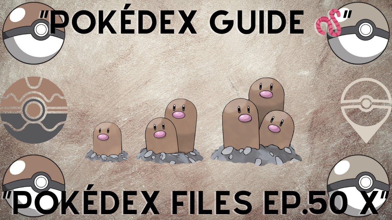Diglett EXPLAINED | Complete Pok&eacute;dex Guide & Evolution Line
