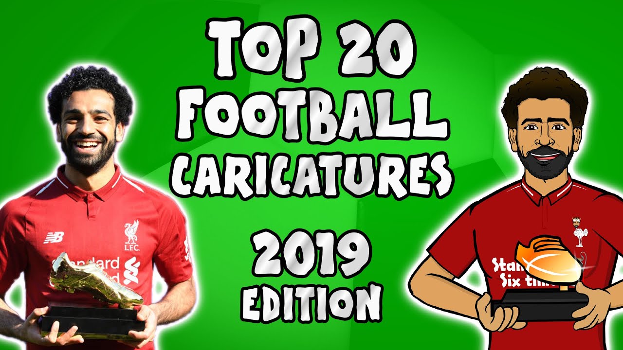 ✍️Top 20 Football Caricatures: 2019✍️ (442oons football cartooons)