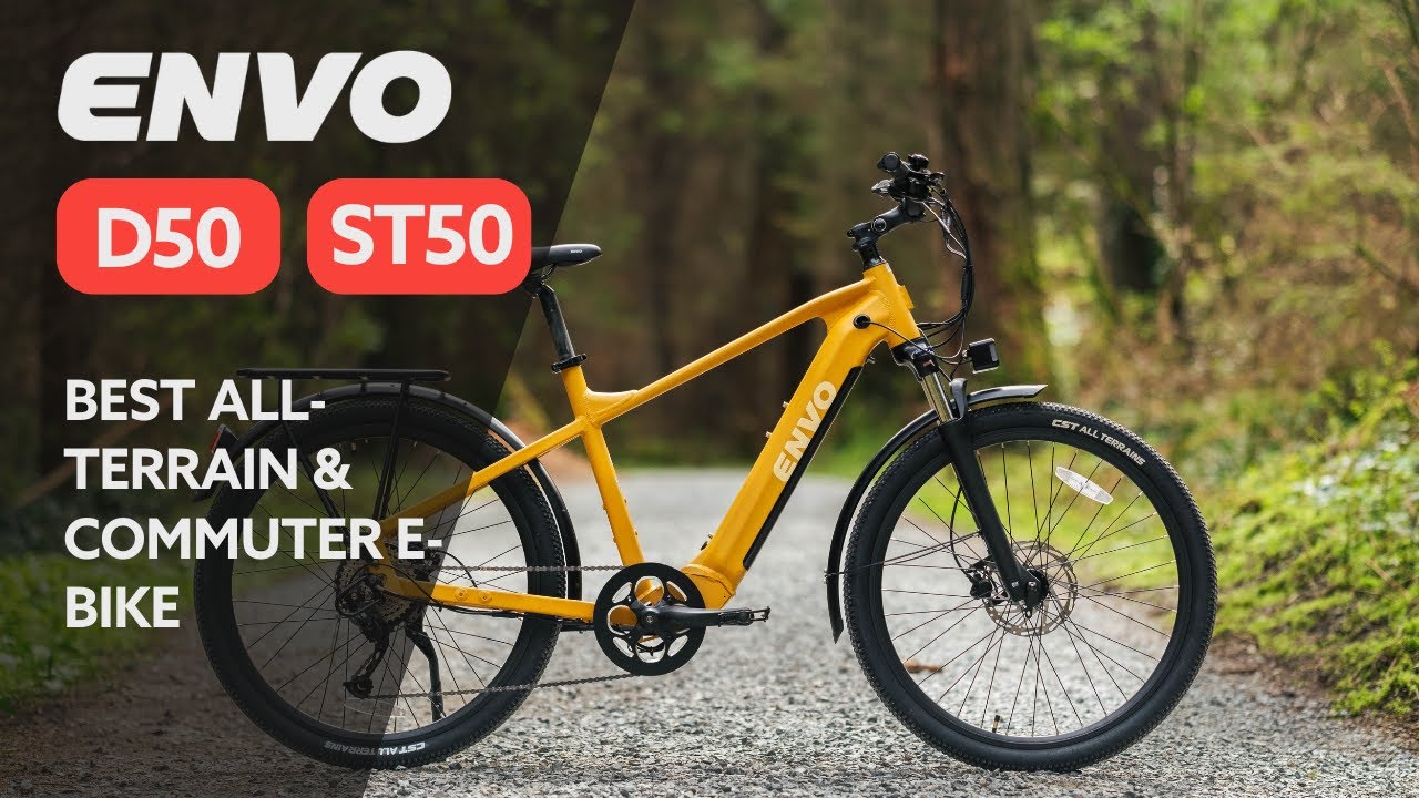 Best All-Terrain & Commuter E-Bike | ENVO 50 Series D50 & ST50 Overview| Proudly Canadian 🍁