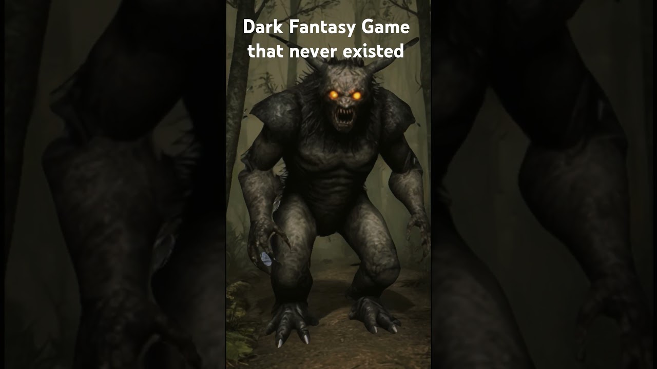 A Dark Fantasy game that never existed #dark #darkfantasy