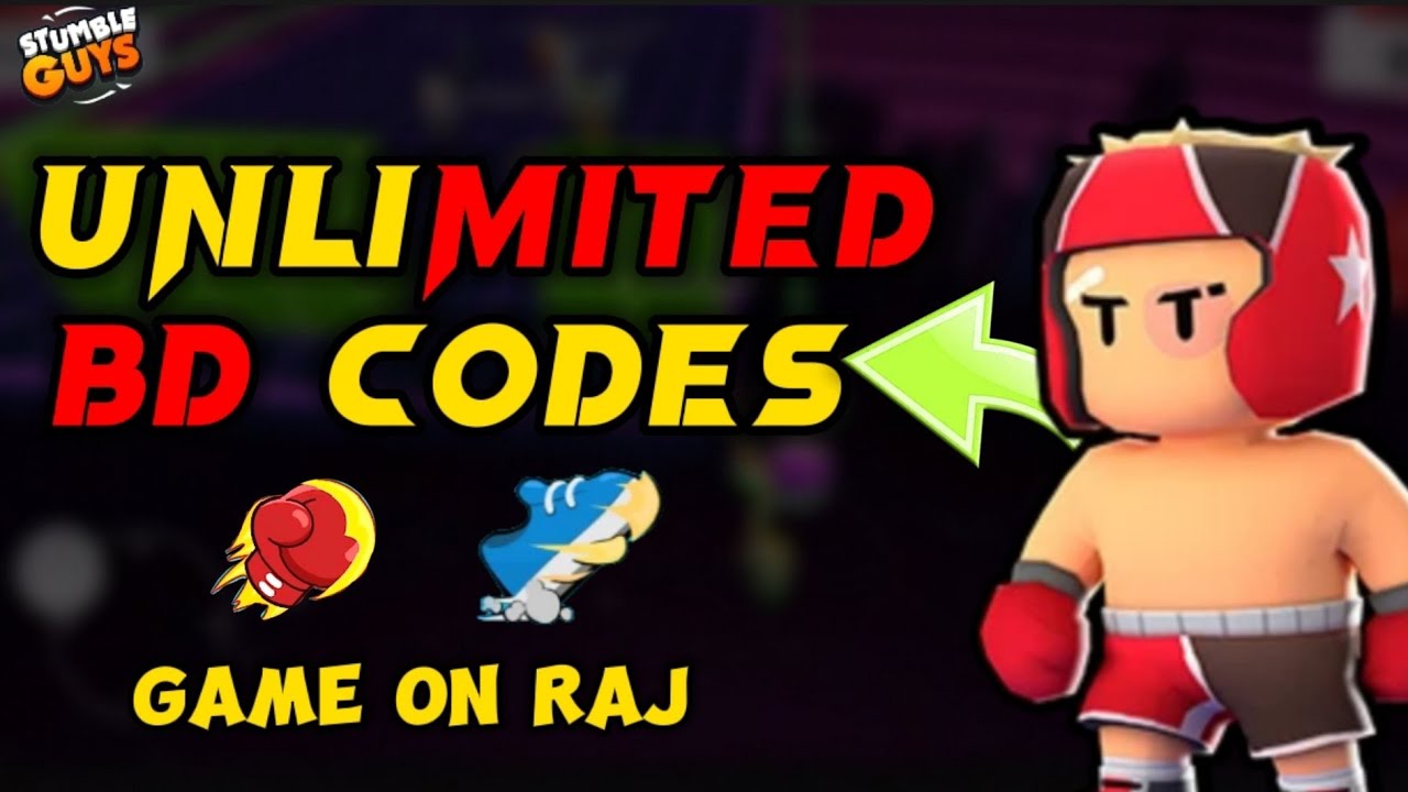 Unlimited BD Codes 0.50.3 Version In Stumble Guys || #stumbleguyslive  #gameonraj ## #bd