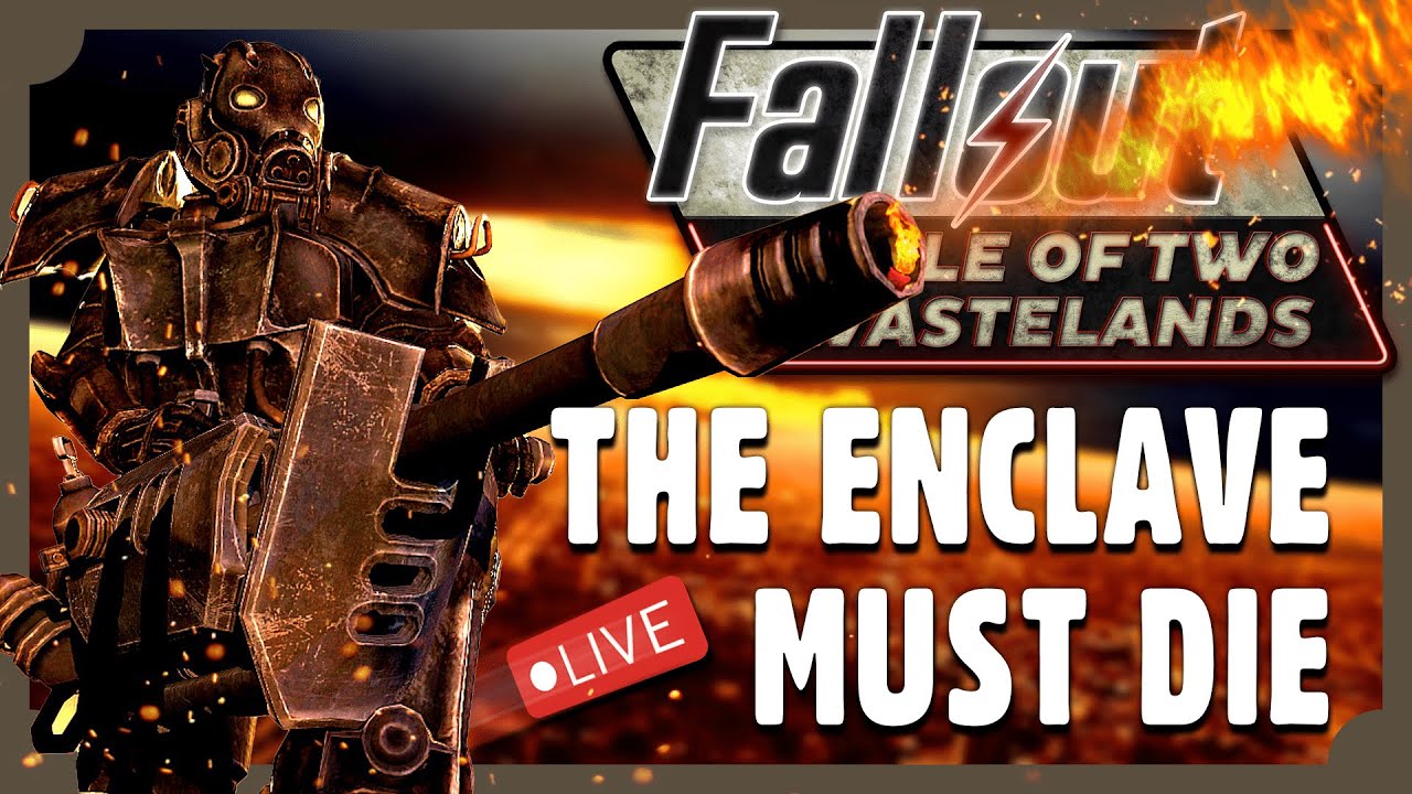 Let's clean up the wastelands |🔴Live! Full Walkthrough of Fallout 3's BROKEN STEEL Expansion DLC