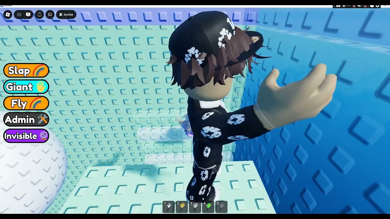 Playing roblox troll towers