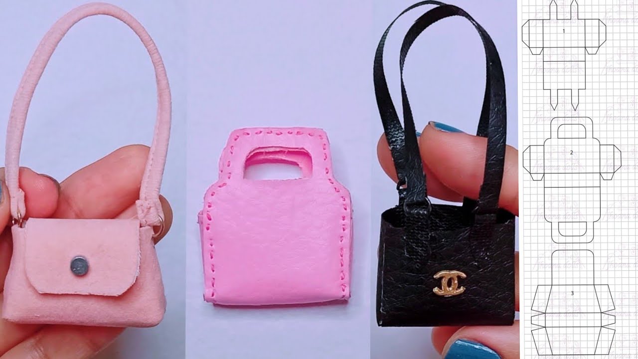 54 bolsas para Barbie (patrones en la descripción)