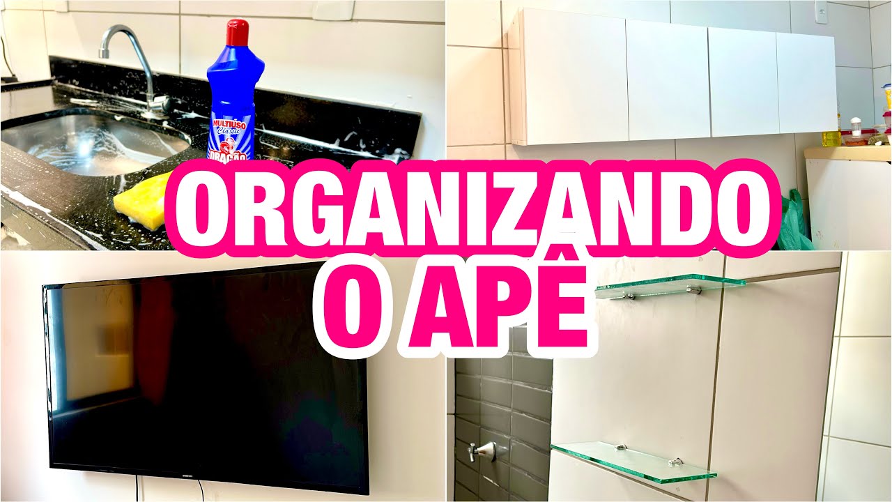 ORGANIZANDO O APÊ| instalei o armário e as prateleiras ✨