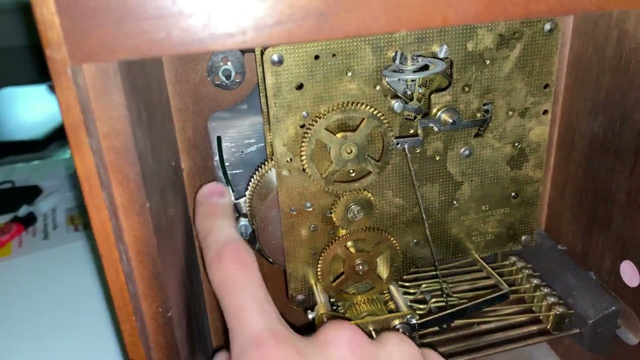 Howard Miller 612-429 Mantle Clock Repaired