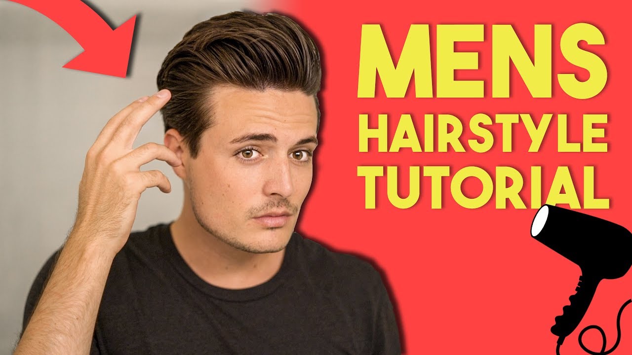 My Updated Hairstyle Tutorial (Full Process) | Mens High Volume Modern Hair