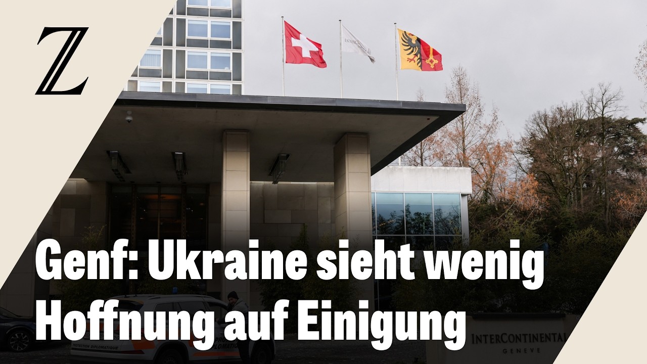 Friedensgespr&auml;che zwischen der Ukraine, Russland und den USA in Genf gestartet