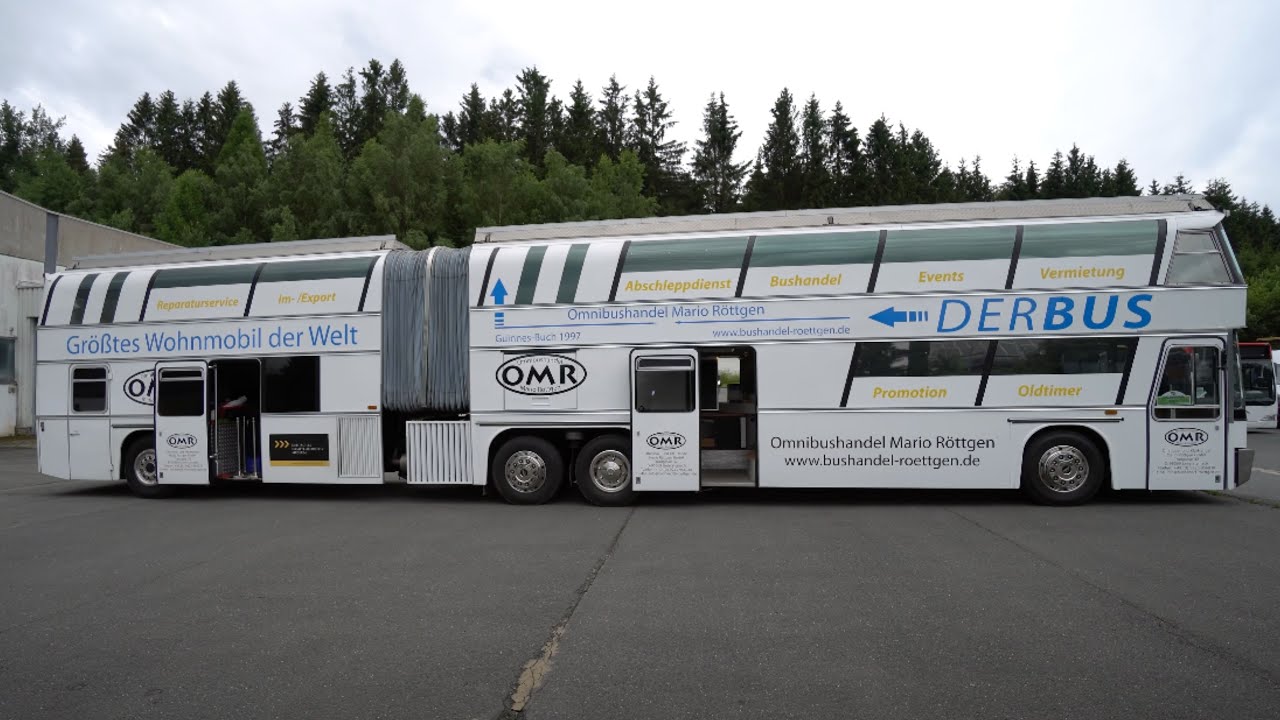 Wohnmobil Weltrekord auf Rädern 18m mit 12 Zylindern im Detail! 🌍🔥