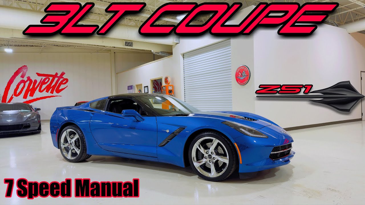 2014 Laguna Blue Premier C7 Stingray at Corvette World!