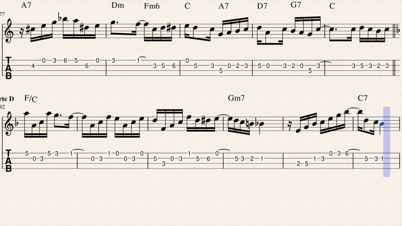 Tutorial: Um a Zero Tablatura para Bandolim (Pixinguinha)