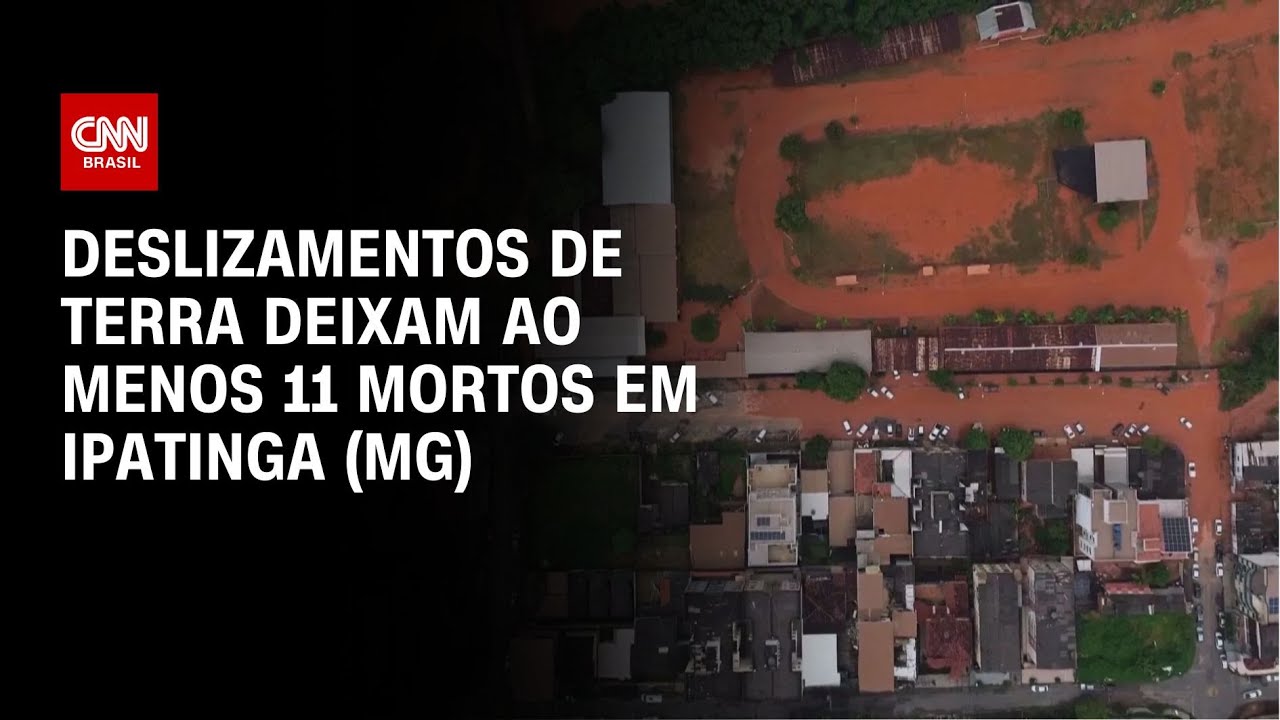 Deslizamentos de terra deixam ao menos 11 mortos em Ipatinga (MG) | CNN PRIME TIME