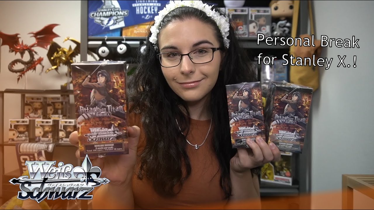 Allytack on Titan Cards | WS ATTACK ON TITAN VOL. 1 BOOSTER BOX X3 FOR STANLEY X.