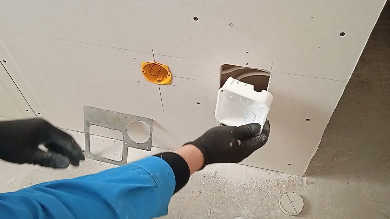Gauri în rigips pentru doze curent