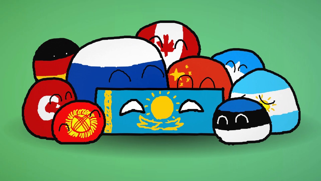Kazakhbrick's Anthem (Countryball Animation [Borat Anthem])