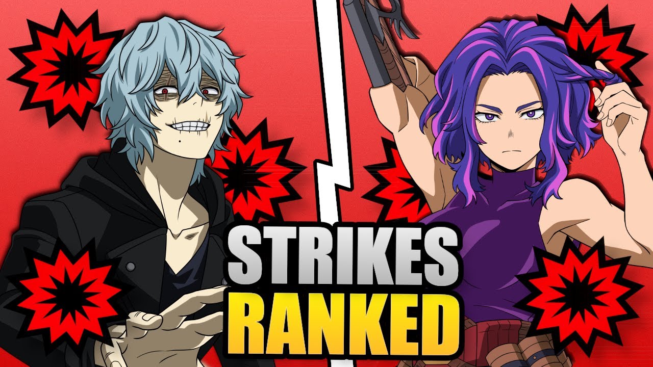 Ranking Every Strike Character in My Hero Ultra Rumble (Worst to Best)