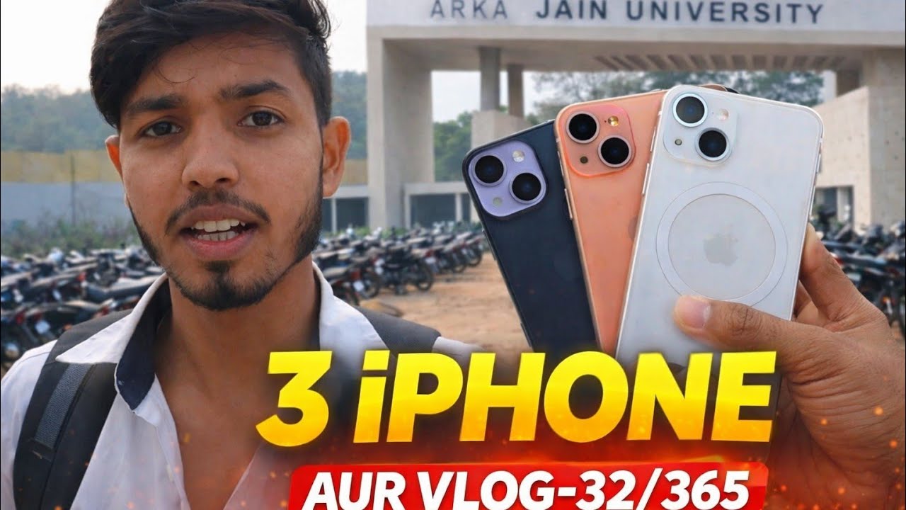 3 iPhone Lekar College Pahuncha Dost 😱