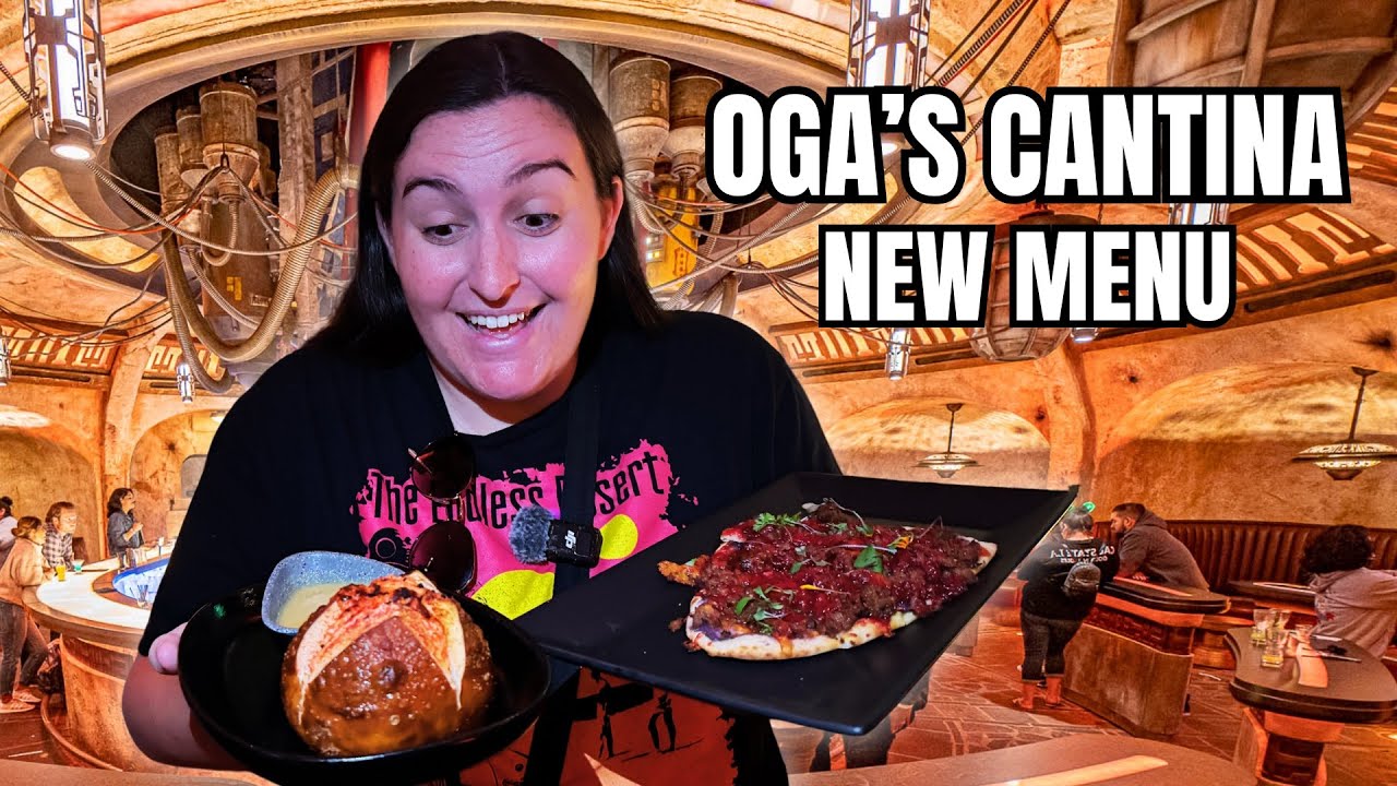 NEW MENU: OGA’S CANTINA IN STAR WARS GALAXY’S EDGE- Walt Disney World