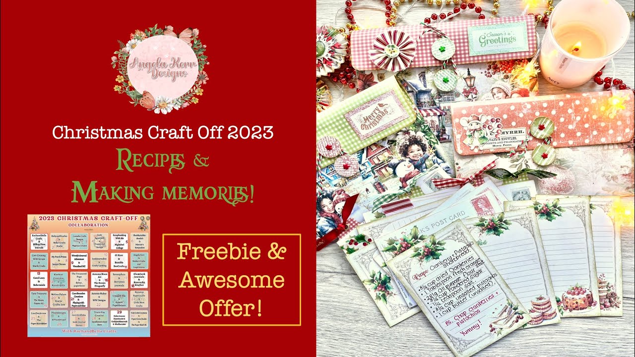 Christmas Craft Off 2023 for @RachandBella Crafts!