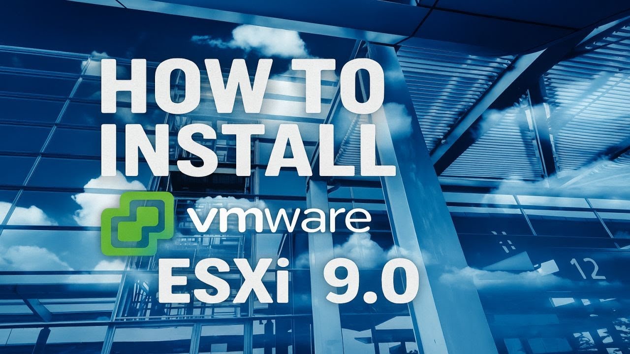 КАК: установить VMware vSphere Hypervisor ESXi 9.0 | Руководство по развертыванию компонентов VCF...