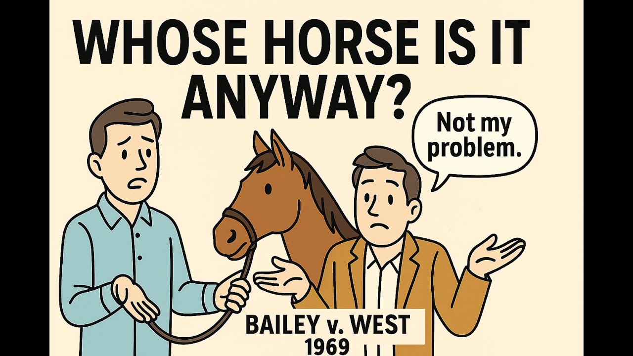 Bailey v. West (1969) - Quasi-Contract #LawSchool #LawExplained #LawEducation #BaileyvWest