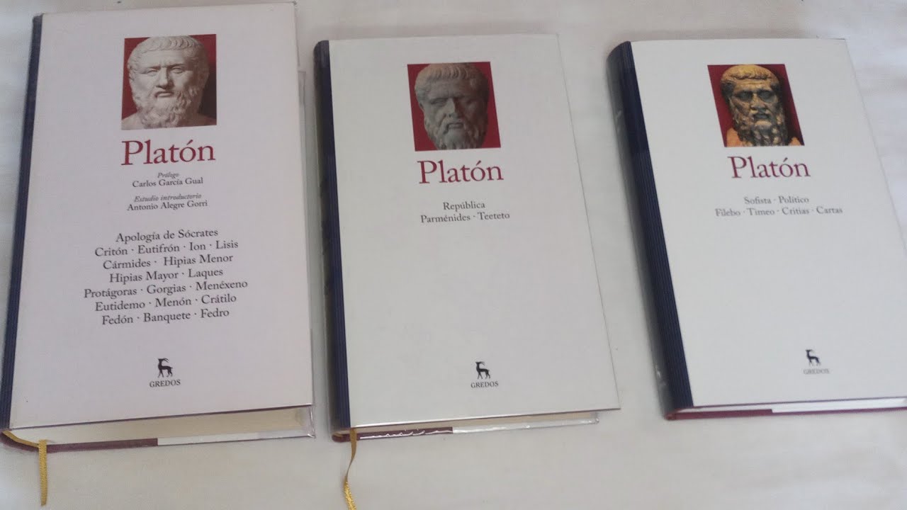 Platón: Colección Grandes Pensadores de Editorial Gredos (edición 2016)