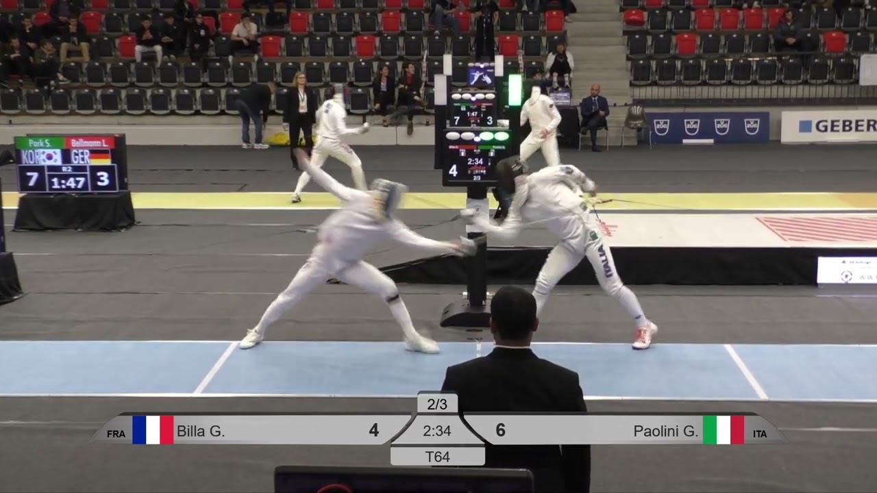2024 385 T64 06 M E Individual Bern SUI WC BLUE BILLA FRA vs PAOLINI ITA