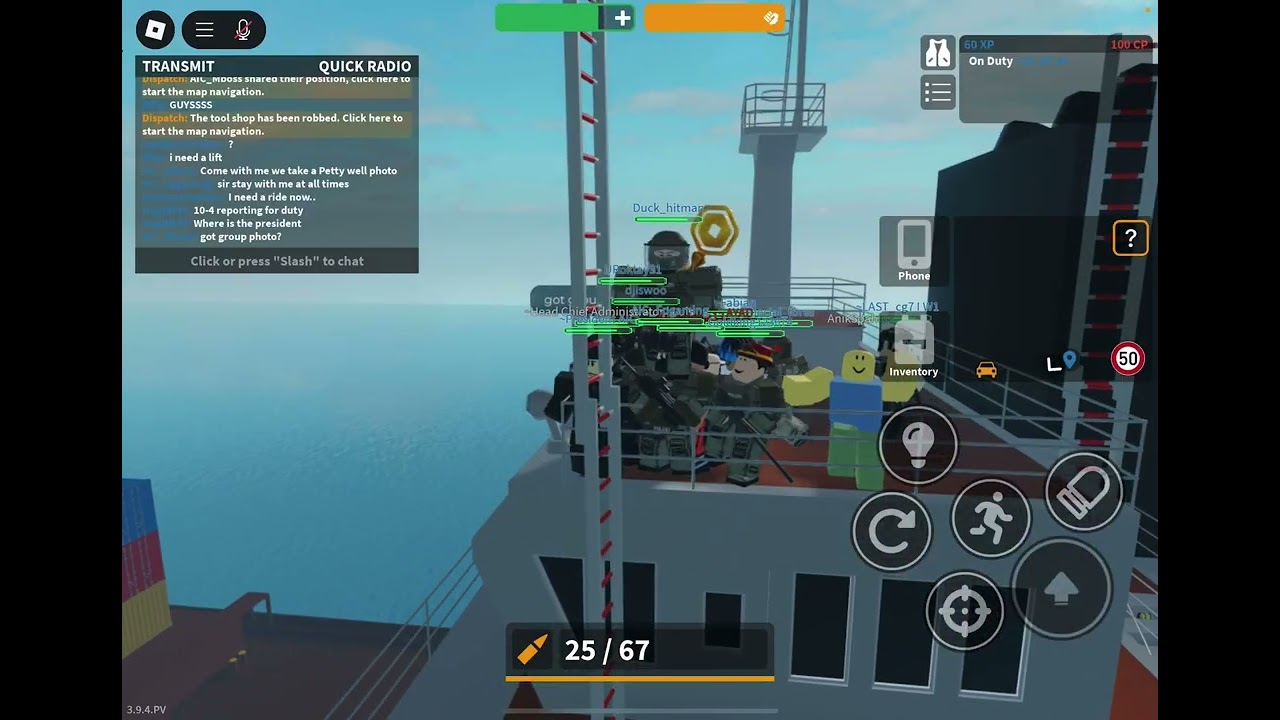 President RP in emergency Hamburg