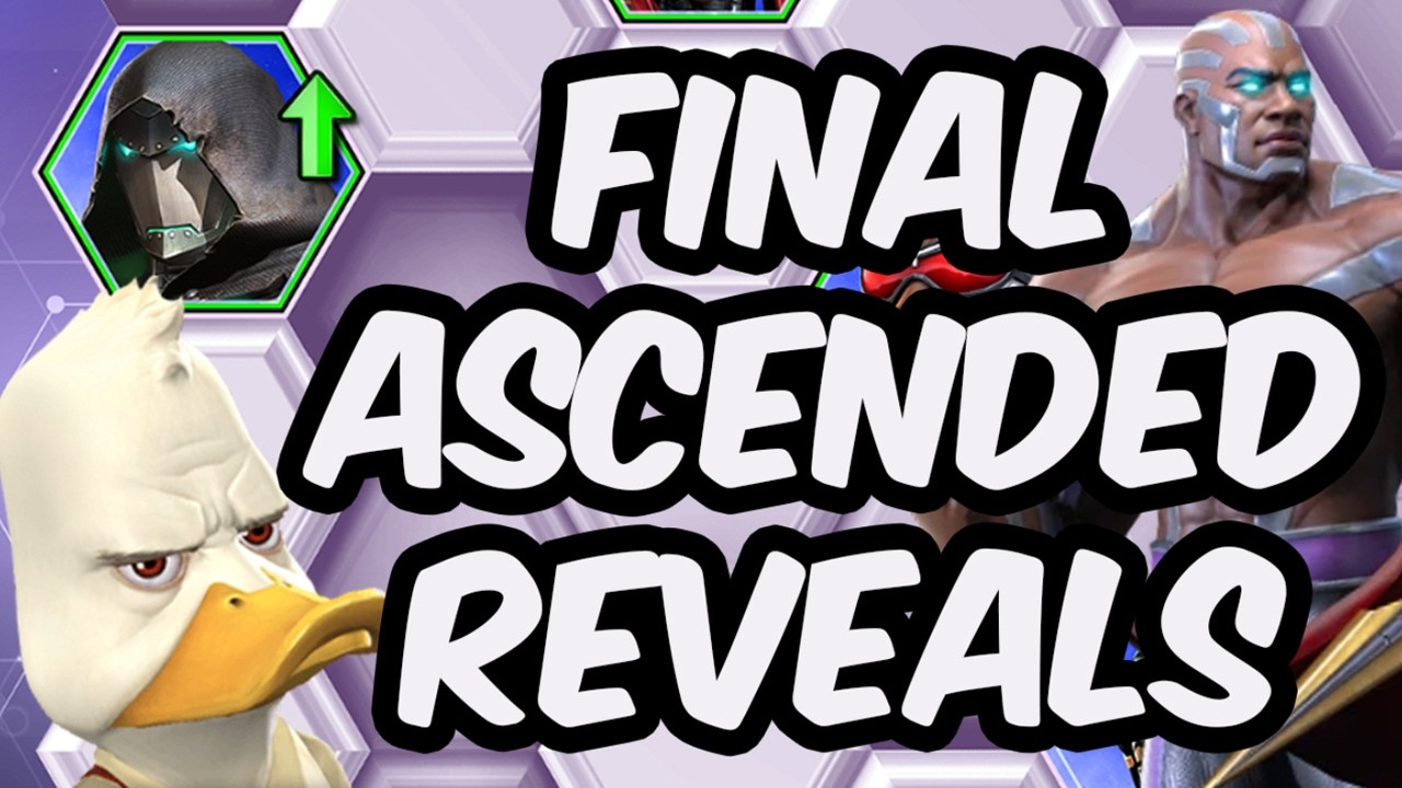 Final 7 Star Mutant & Tech Ascended Champion Reveals - 3 NEW BUFFS - Marvel Contest of Champions