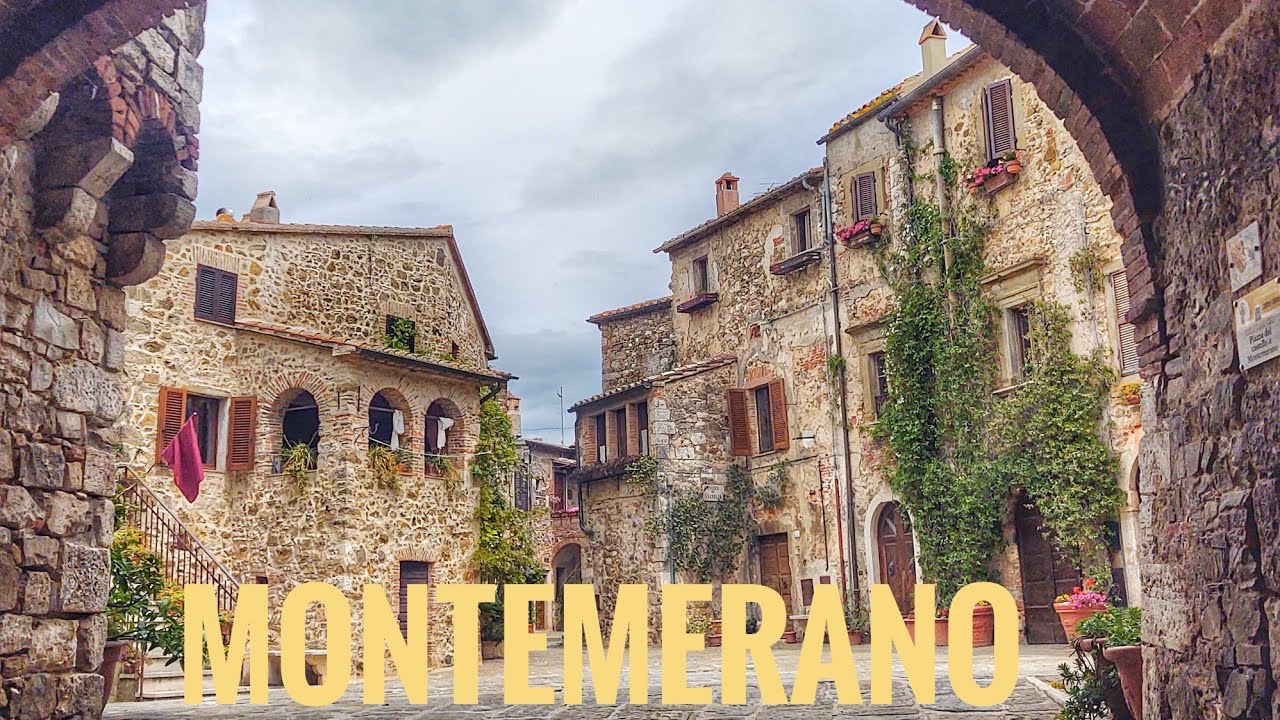 MONTEMERANO | I borghi Toscani più belli in un minuto  💚