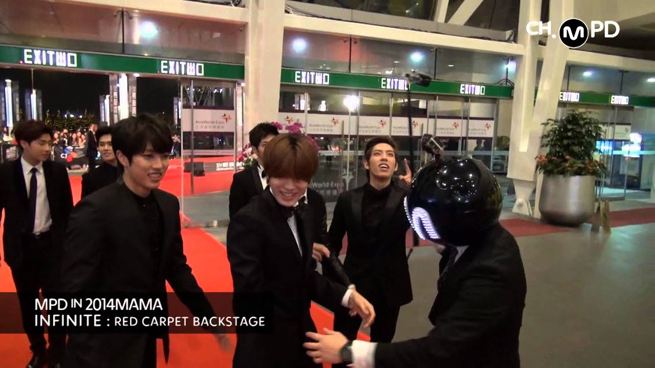 [MPD in 2014MAMA] 141203 INFINITE : RED CARPET BACKSTAGE