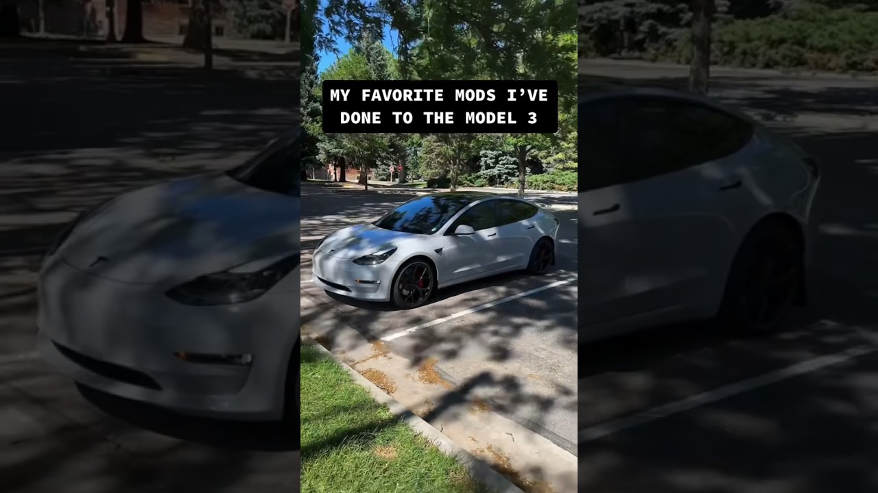 My Favorite Mods I&rsquo;ve Done on my Model 3 Performance