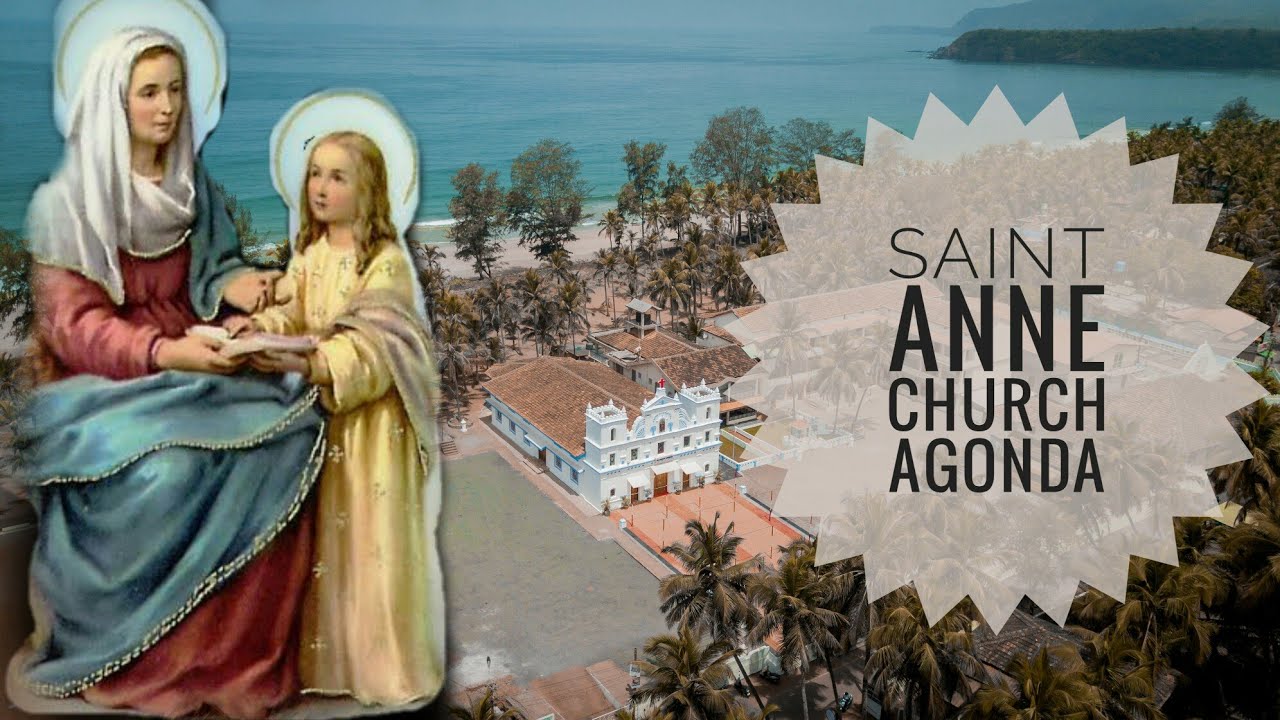 St. Anne church agonda | Agonda beach | Cinematic video | southGoa church | new drone video 2021