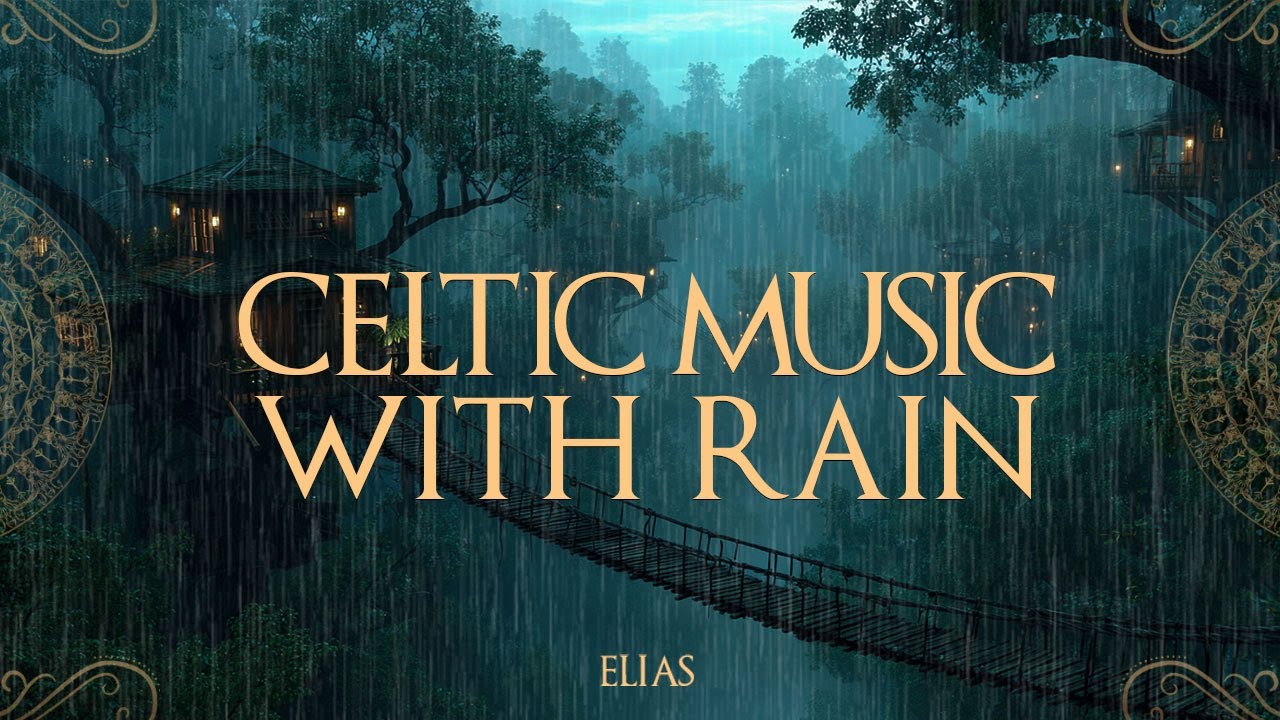 Celtic Medieval Rain Ambience – Soft Instrumental Soundscape – Studying, Sleeping & Focus