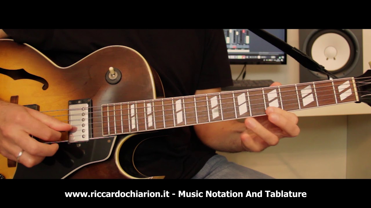 Jazz Guitar Etude #8 - Body And Soul - Easy Improvisation