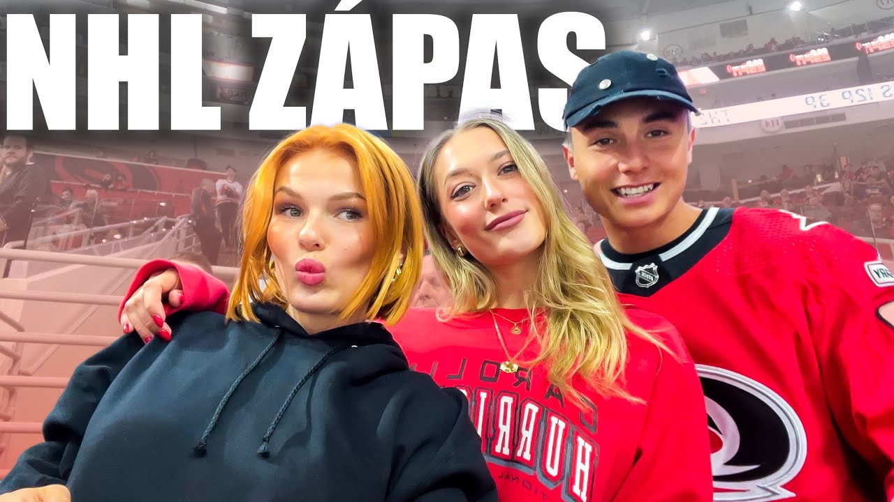 POPRVÉ NA HOKEJI A ROVNOU V AMERICE 🇺🇸🏒