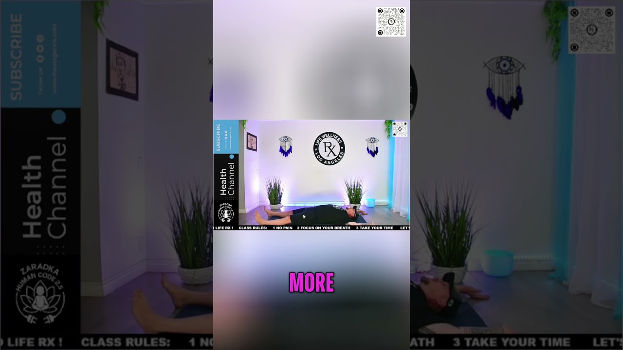 Release Chest Tension: Simple Wall Angel Exercise for Stress Relief! 